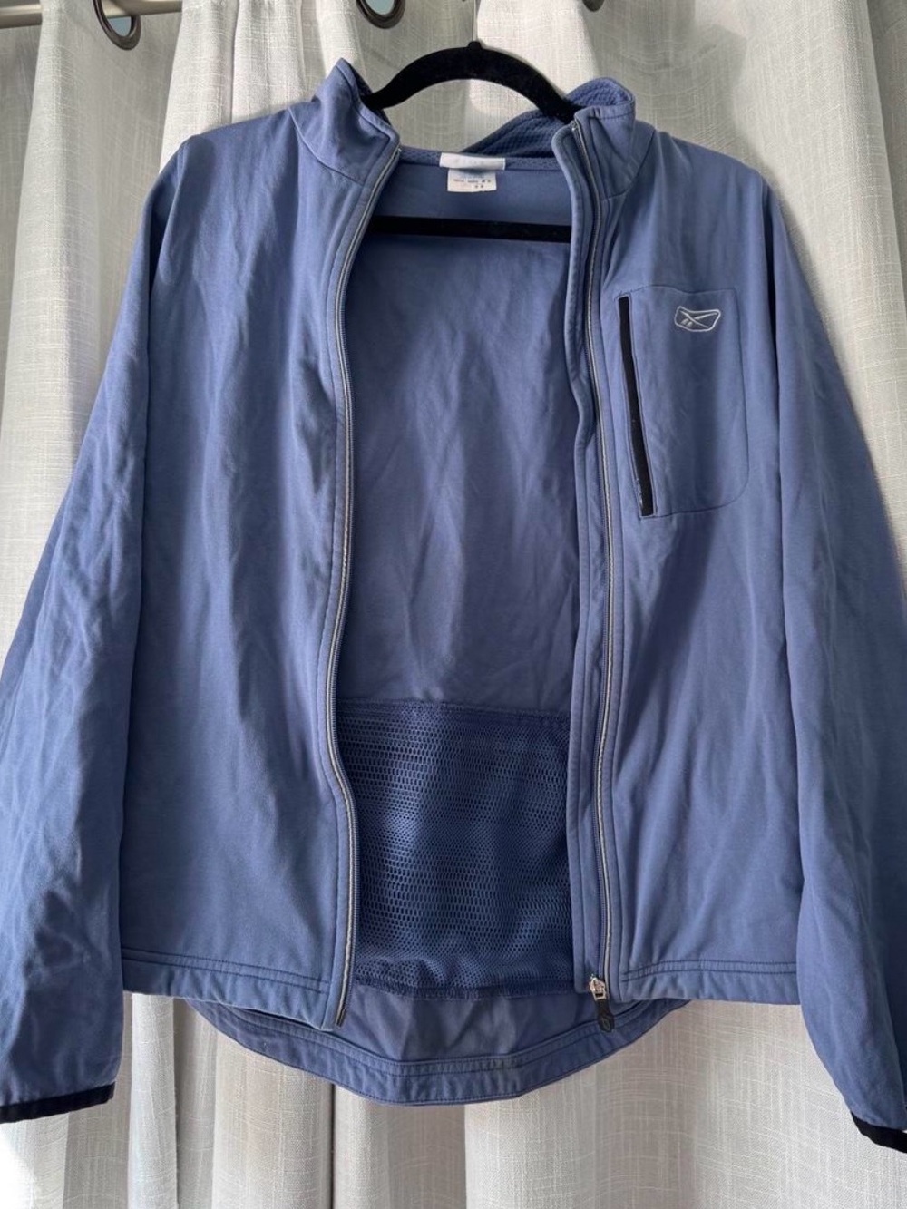 Reebok Men’s Light Blue Softshell Shirt Jacket